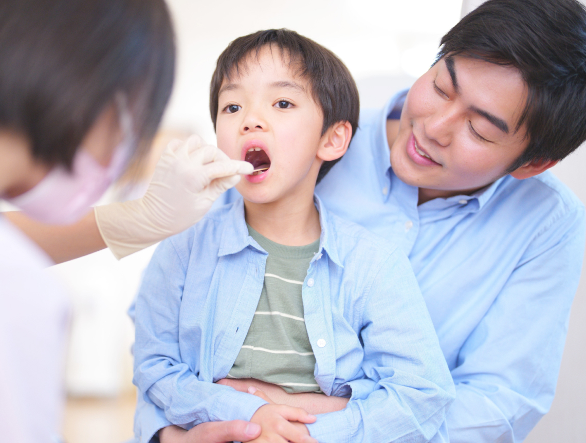 子どもの発育を考慮した矯正治療