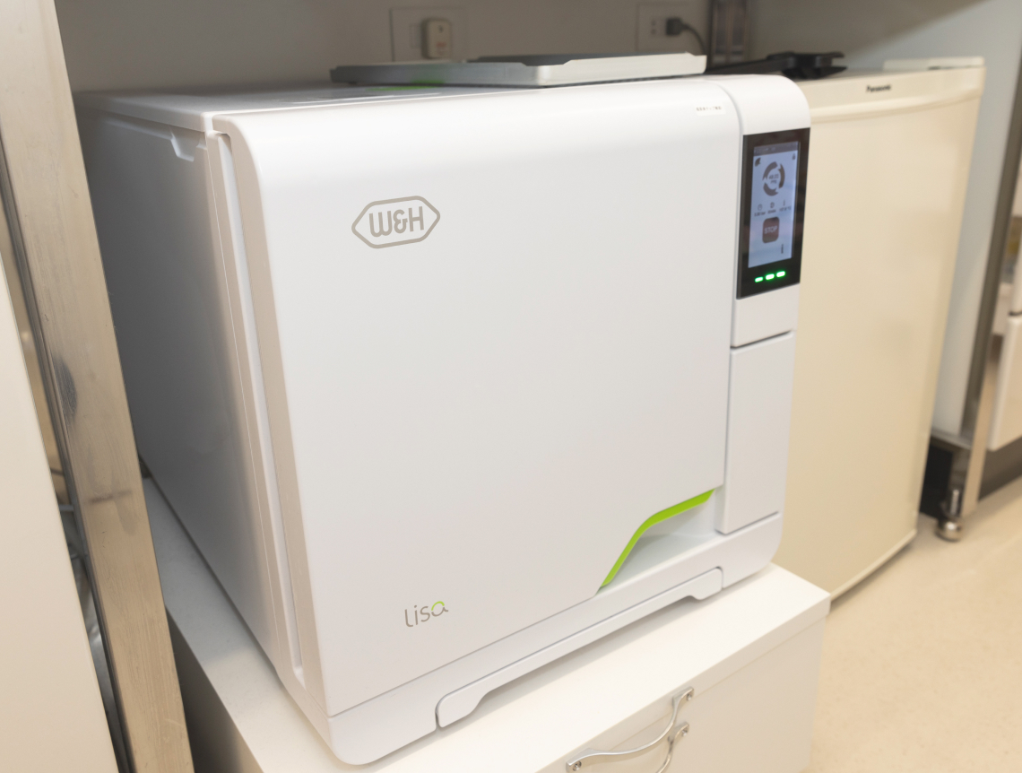 衛生管理された清潔な診療環境